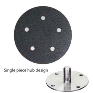 Dynabrade 56176 5" (127 mm) Dia. Vacuum Disc Pad, Vinyl-Face