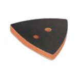Dynabrade 58049 Vacuum Dynafine Triangular Disc Pad, Hook-Face