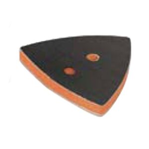 Dynabrade 58049 Vacuum Dynafine Triangular Disc Pad, Hook-Face