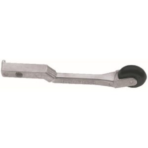 Dynabrade 11204 Contact Arm Ass'y, 1" Dia. x 3/8" W, Radiused Rubber Wheel, Loose Belt Application