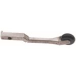 Dynabrade 11219 Contact Arm Ass'y, 1" Dia. x 3/8" W, Radiused Rubber Wheel, with no Platen