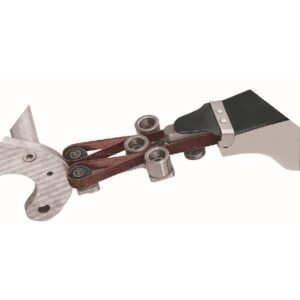 Dynabrade 11234 Contact Arm Ass'y, 1" Dia. x 3/8" W, Rubber Wheel, with no Platen