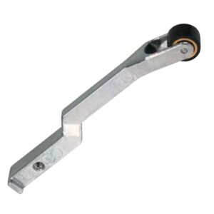 Dynabrade 11360 Contact Arm Ass'y, 5/8" Dia. x 3/8" W, Rubber Wheel, No Platen/Offset Design