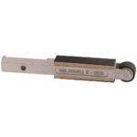 Dynabrade 15026 Contact Arm Ass'y, 5/8" Dia. x 3/8" W, Rubber Wheel, with 1/2" (13 mm) W Platen