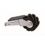 Dynabrade 15351 Contact Arm Ass'y, 1" (25 mm) Dia. x 2" (51 mm) W, Serrated Wheel