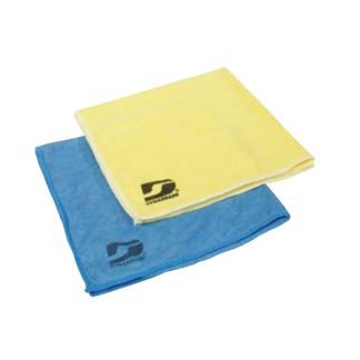 Dynabrade 22000 Microfibre Wipes 40mm X 40mm, 20/pack, Blue+Yellow