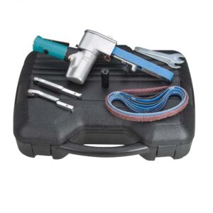 Dynabrade 40324 Dynafile II Abrasive Belt Tool Versatility Kit, Metric Collet, Non-Vacuum
