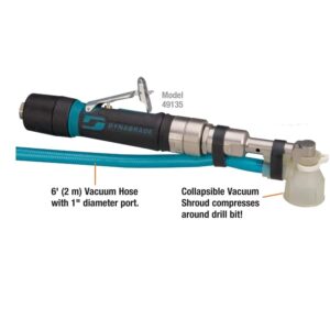 Dynabrade 49135 Angle Head Drill , Central Vacuum