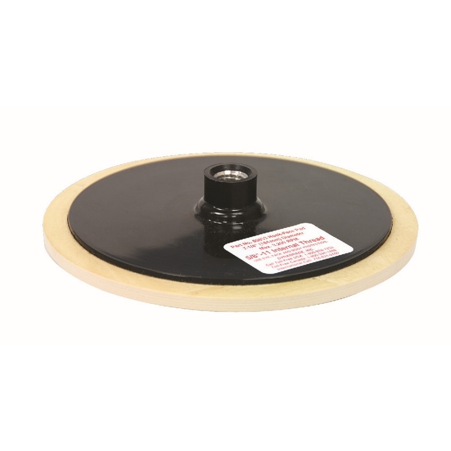 Dynabrade 50853 7-1/4" (184 mm) Dia. Non-Vacuum Wet/Dry Sander Disc Pad, Hook-Face, Short Nap