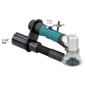 Dynabrade 51236 2" (51 mm) Dia. 7 Degree Offset Disc Sander , Central Vacuum