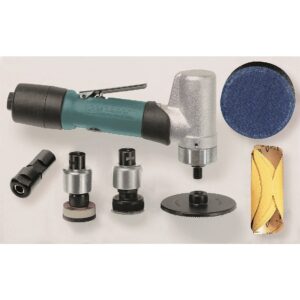 Dynabrade 51415 7 Degree Offset Mini-Dynorbital Random Orbital Sander Versatility Kit, Non-Vacuum