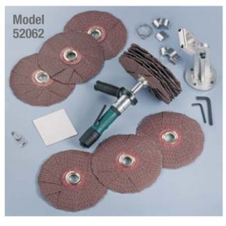 Dynabrade 52062 Dyninger Finishing Tool Deluxe Versatility Kit, Non-Vacuum