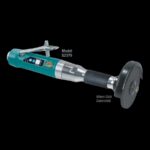 Dynabrade 52379 4" (102 mm) Dia. Straight-Line Type 1 Extension Wheel Grinder, Non-Vacuum