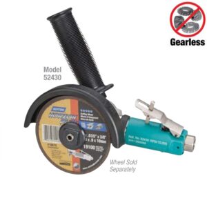 Dynabrade 52430 4" (102 mm) Dia. 7 Degree Offset Cut-Off Wheel Tool, Non-Vacuum