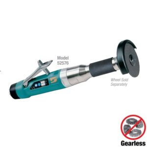Dynabrade 52576 3" (76 mm) Dia. Straight-Line 6" (152 mm) Extension Cut-Off Wheel Tool, Non-Vacuum
