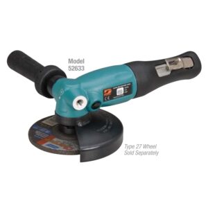 Dynabrade 52633 5" (127 mm) Dia. Right Angle Depressed Center Wheel Grinder , Non-Vacuum