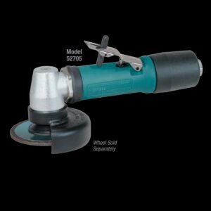 Dynabrade 52705 3" (76 mm) Dia. Right Angle Depressed Center Wheel Grinder, Non-Vacuum