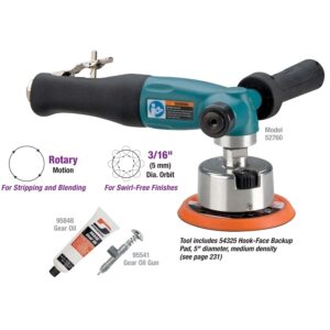 Dynabrade 52760 5" Locking Random Orbit Sander, Non-Vacuum