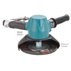 Dynabrade 53232 7" (178 mm) Dia. Type 27 Vertical Depressed Center Wheel Grinder , Non-Vacuum