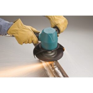 Dynabrade 53245 7" (178 mm) Dia. Type 27 Vertical Depressed Center Wheel Grinder, Non-Vacuum