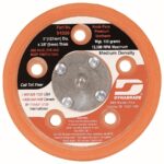 Dynabrade 54326 5" (127 mm) Dia. Vacuum Disc Pad, Hook-Face, Short Nap