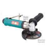 Dynabrade 54771 4" (102 mm) Dia. Right Angle Type 27 Depressed Center Wheel Grinder, Non-Vacuum