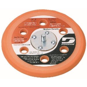 Dynabrade 56105 6" (152 mm) Dia. Vacuum Disc Pad, Vinyl-Face