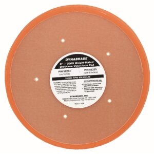 Dynabrade 56234 8" (203 mm) Dia. Non-Vacuum Disc Pad, Vinyl-Face