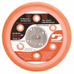 Dynabrade 56260 6" (152 mm) Dia. Vacuum Disc Pad, Hook-Face, Short Nap