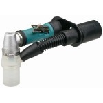 Dynabrade 56715 .4 hp Right Angle Die Grinder , Central Vacuum
