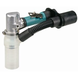 Dynabrade 56739 .7 hp 7 Degree Offset Die Grinder , Central Vacuum
