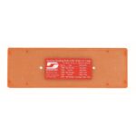 Dynabrade 57454 2-3/4" (70 mm) W x 8" (203 mm) L Non-Vacuum Dynaline Disc Pad, Vinyl-Face