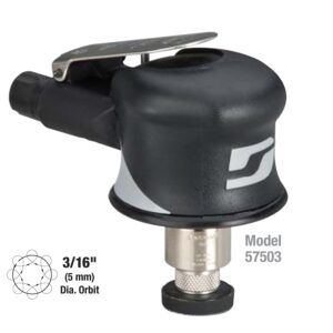 Dynabrade 57503 Palm-Style Mini-Dynorbital Random Orbital Sander, Non-Vacuum