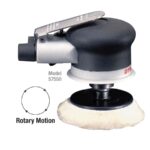 Dynabrade 57550 3" (76 mm) Dia. Palm-Style Rotary Buffer, Non-Vacuum