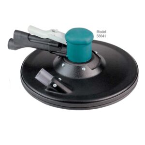 Dynabrade 58041 11" (279 mm) Dia. Two-Hand Gear-Driven Sander , Central Vacuum