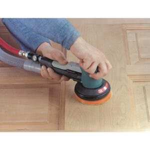 Dynabrade 58401 5" (127 mm) Dia. Two-Hand Dynorbital Random Orbital Sander , Self-Generated Vacuum