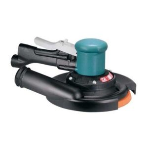 Dynabrade 58411 8" (203 mm) Dia. Two-Hand Dynorbital Random Orbital Sander, Self-Generated Vacuum