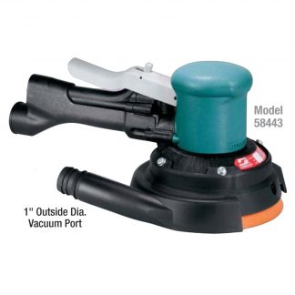 Dynabrade 58443 6" (152 mm) Dia. Two-Hand Gear-Driven Sander , Central Vacuum
