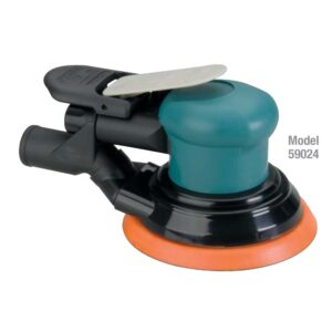 Dynabrade 59024 5" (127 mm) Dia. Dynorbital-Spirit Random Orbital Sander, Central Vacuum