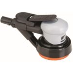 Dynabrade 69033 3-1/2" (89 mm) Dia. Dynorbital Silver Supreme Random Orbital Sander, Self-Generated Vacuum
