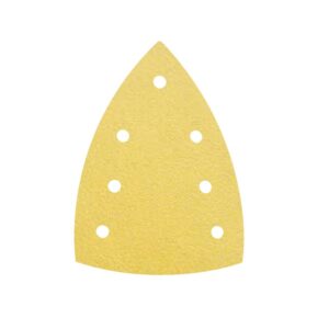 Dynabrade 73405 DV 122 Coated Abrasive Sheets, (100x150)mm, P80, Delta 7 holes, 100/Pack