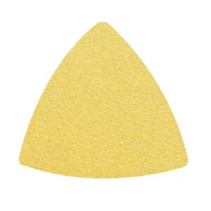 Dynabrade 73509 DV 122 Coated Abrasive Sheets, (83x83x83)mm, P180, Triangular no holes, 100/Pack