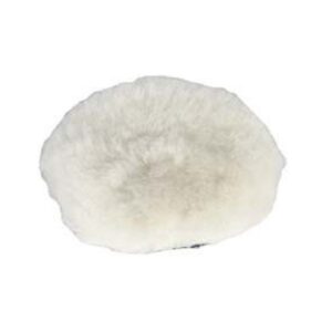 Dynabrade 90080 Natural Sheepskin Pad, 80mm