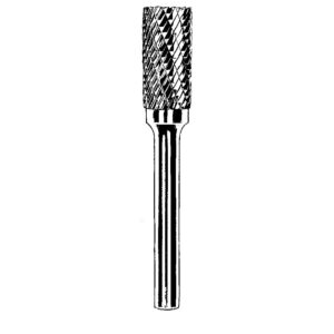 Dynabrade 93338 Carbide Burr, 3/32"D X 7/16"Flute X 1/8" Shank