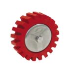 Dynabrade 92257 4" (102mm) Dia. x 1-1/4" (32mm) Wide RED-TRED Eraser Wheel
