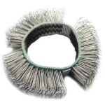 Dynabrade 92245 4" (102mm) Dia. x 3/4" (19mm) Bent Coarse Wire Wheel