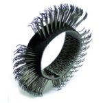 Dynabrade 92248 4" (102mm) Dia. x 1/2" (13mm) Bent Coarse Wire Wheel