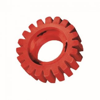Dynabrade 92255 4" (102mm) Dia. x 1-1/4" (32mm) Wide RED-TRED Eraser Wheel