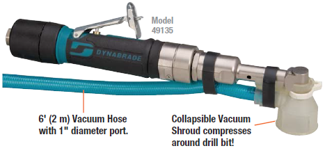 Dynabrade Central-Vacuum Drill Image2